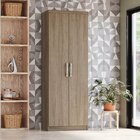 Armário Multiuso 2 Portas Leve  Rústico