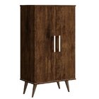 Armário Multiuso 2 Portas Lincon Yescasa Jequitiba