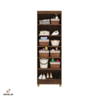 Armário Multiuso 2 Portas Line Imbuia/rústico - Vlr Móveis