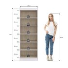 Armário Multiuso 2 Portas Mauí 4090 Móveis Doripel Off White/