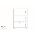 Armário Multiuso 2 Portas Mdp Brv Móveis Branco