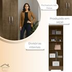 Armário Multiuso 2 Portas Nancy - Malbec - Édecasamóveis