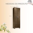 Armário Multiuso 2 Portas Nancy - Malbec - Édecasamóveis