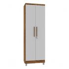 Armário Multiuso 2 Portas Napole New Canela/off White