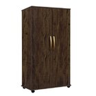 Armário Multiuso 2 Portas Nara Móveis Primus Amêndoa Wood