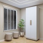 Armário Multiuso 2 Portas Natal   Branco