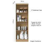 Armário Multiuso 2 Portas New Aramóveis