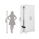 Armário Multiuso 2 Portas New Íris Moval