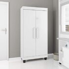 Armário Multiuso 2 Portas Paris Rv Móveis Branco