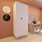 Armário Multiuso 2 Portas Puma  Branco