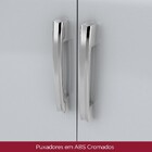 Armário Multiuso 2 Portas River Branco - Pnr Móveis