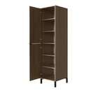 Armário Multiuso 2 Portas Soho Linha Minimal Amadeirado