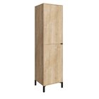 Armário Multiuso 2 Portas Soho Linha Minimal Amadeirado