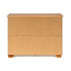 Armário Multiuso 2 Portas Tampo Em Madeira Maciça 100cm Anand