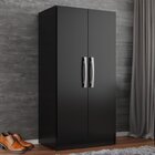 Armário Multiuso 2 Portas Vaticano Preto