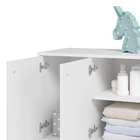 Armário Multiuso 3 Portas 1 Prateleira Branco Bm 225 - Brv Mó