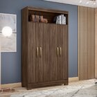 Armário Multiuso 4 Portas 1 Nicho Nt 4030