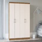 Armário Multiuso 4 Portas 8 Prateleiras Dueto Doripel