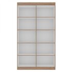 Armário Multiuso 4 Portas 8 Prateleiras Milão Espresso Móveis