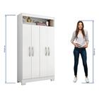 Armário Multiuso 4 Portas E Nicho Nt4040 Notável Móveis