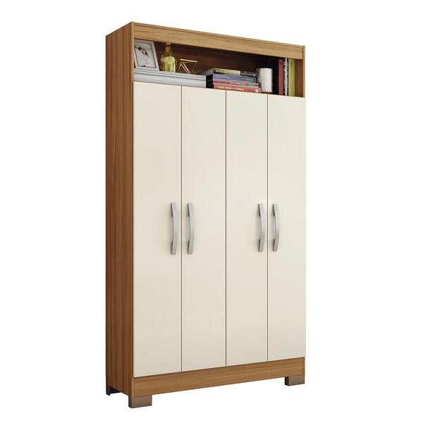 Armário Multiuso 4 Portas E Nicho Nt4040 Notável Móveis | Leroy Merlin