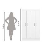 Armário Multiuso 4 Portas Formosa Demóbile