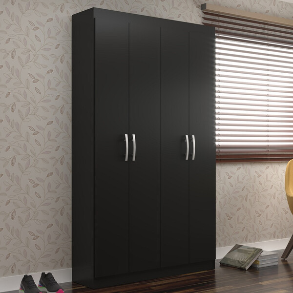 Armário Multiuso 4 Portas Md40 Evidência Móveis