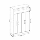 Armário Multiuso 4 Portas Nt4030 Notável Móveis