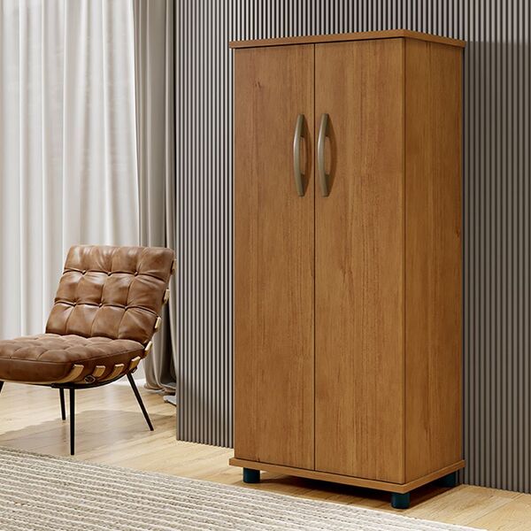 Armário Multiuso 4 Prateleiras 2 Portas Classic Benetil Cinam