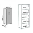 Armário Multiuso 4 Prateleiras 2 Portas Classic Benetil Móvei