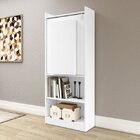 Armário Multiuso 4 Prateleiras Com Mesa Retrátil Multimóveis