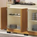 Armario Multiuso 4 Pt E Aparador Balcao 4 Pt Ga106re102 Mpri