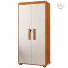 Armário Multiuso 5 Prateleiras 2 Pts C/ Chave 100% Mdf Apollo