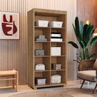 Armário Multiuso 5 Prateleiras 2 Pts C/ Chave 100% Mdf Apollo