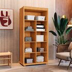 Armário Multiuso 5 Prateleiras 2 Pts C/ Chave 100% Mdf Apollo