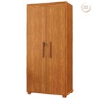 Armário Multiuso 5 Prateleiras 2 Pts C/ Chave 100% Mdf Apollo