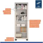 Armário Multiuso 5 Prateleiras Flex - Branco