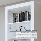 Armário Multiuso 5 Prateleiras Flex - Branco