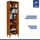 Armário Multiuso 5 Prateleiras Manaus Nature