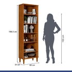 Armário Multiuso 5 Prateleiras Manaus Nature