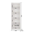 Armário Multiuso 6020 - Araplac - Branco