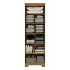 Armário Multiuso 60cm 2 Portas Com Chave Astilbe Espresso Móv