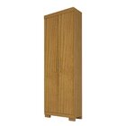 Armário Multiuso 60cm 2 Portas Com Chave Astilbe Espresso Móv