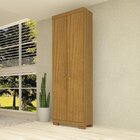 Armário Multiuso 60cm 2 Portas Com Chave Astilbe Espresso Móv