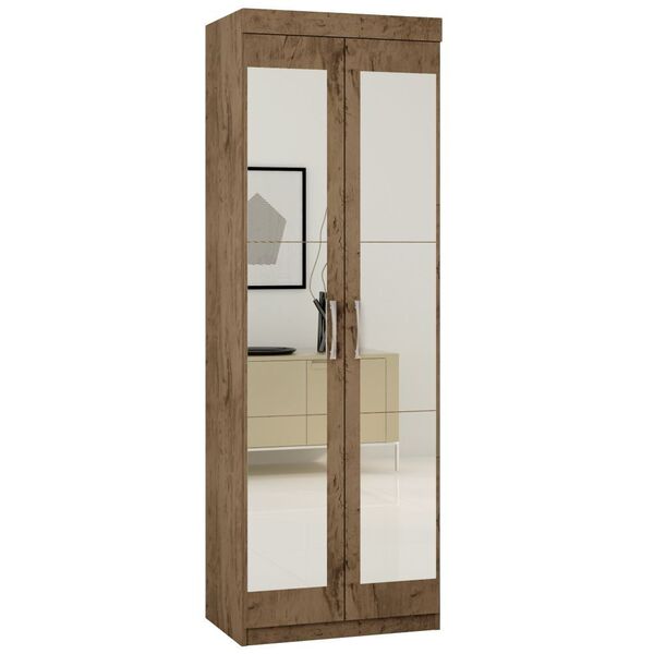 Armário Multiuso 7020 2 Portas Com Espelho Araplac - Demolição