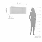 Armário Multiuso Aéreo Pérola Yescasa Branco