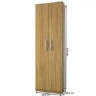 Armário Multiuso Andorra 2 Portas 4 Prateleiras Marrocos - Pa