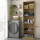 Armário Multiuso Andorra 2 Portas 4 Prateleiras Marrocos - Pa