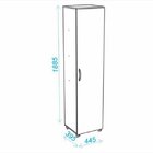 Armário Multiúso André 1 Pt Branco