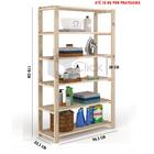 Armario Multiuso Area Big 90,5x170mt Moderno Em Madeira Pinus
